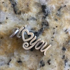 James Avery I Love You Charm